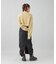 EMBLEM V-NECK KNIT TOP