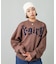 GOTHIC LOGO JACQUARD KNIT TOP