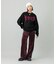 GOTHIC LOGO JACQUARD KNIT TOP