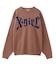 GOTHIC LOGO JACQUARD KNIT TOP