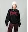 GOTHIC LOGO JACQUARD KNIT TOP