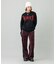 GOTHIC LOGO JACQUARD KNIT TOP