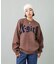 GOTHIC LOGO JACQUARD KNIT TOP