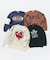 GOTHIC LOGO JACQUARD KNIT TOP