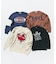 GOTHIC LOGO JACQUARD KNIT TOP