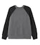 SHAGGY KNIT RAGLAN SLEEVE TOP