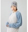 SHAGGY KNIT RAGLAN SLEEVE TOP