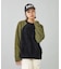 SHAGGY KNIT RAGLAN SLEEVE TOP