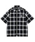X-girl × PEELS PLAID ZIP UP SHIRT