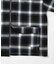 X-girl × PEELS PLAID ZIP UP SHIRT