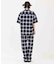 X-girl × PEELS PLAID ZIP UP SHIRT