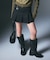 LOW RISE HIP LOGO MINI SKIRT