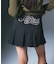 LOW RISE HIP LOGO MINI SKIRT