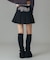 LOW RISE HIP LOGO MINI SKIRT