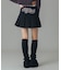 LOW RISE HIP LOGO MINI SKIRT