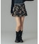 LOW RISE HIP LOGO MINI SKIRT