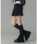 LOW RISE HIP LOGO MINI SKIRT