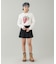 LOW RISE HIP LOGO MINI SKIRT