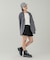 LOW RISE HIP LOGO MINI SKIRT