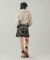 LOW RISE HIP LOGO MINI SKIRT