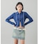 LOW RISE DENIM MINI SKIRT