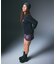 LOW RISE DENIM MINI SKIRT