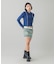 LOW RISE DENIM MINI SKIRT