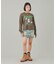 LOW RISE DENIM MINI SKIRT