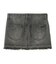 LOW RISE DENIM MINI SKIRT