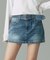 2WAY LOW RISE MINI SKIRT