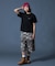DIAGONAL OVAL LOGO JACQUARD BEANIE