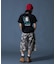 DIAGONAL OVAL LOGO JACQUARD BEANIE