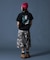 DIAGONAL OVAL LOGO JACQUARD BEANIE