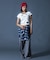 DIAGONAL OVAL LOGO JACQUARD BEANIE