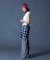 DIAGONAL OVAL LOGO JACQUARD BEANIE