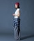 DIAGONAL OVAL LOGO JACQUARD BEANIE