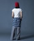 DIAGONAL OVAL LOGO JACQUARD BEANIE