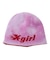 LOGO AND HAZY PATTERN REVERSIBLE BEANIE