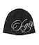 LOGO AND HAZY PATTERN REVERSIBLE BEANIE