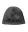 LOGO AND HAZY PATTERN REVERSIBLE BEANIE