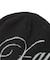 LOGO AND HAZY PATTERN REVERSIBLE BEANIE