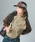 SIDE SCRIPT LOGO TRUCKER CAP
