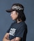 SIDE SCRIPT LOGO TRUCKER CAP