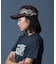 SIDE SCRIPT LOGO TRUCKER CAP