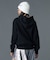 SPRAY LOGO AND STUDDED BEANIE