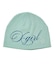 SPRAY LOGO AND STUDDED BEANIE
