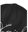 SPRAY LOGO AND STUDDED BEANIE