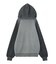 LOGO JACQUARD ZIP UP KNIT HOODIE