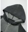 LOGO JACQUARD ZIP UP KNIT HOODIE