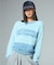 SHAGGY COMPACT KNIT TOP